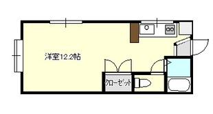 関屋駅 徒歩12分 2階の物件間取画像